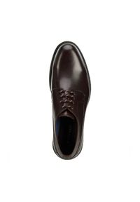 Wittchen - Męskie buty derby skórzane na grubej podeszwie brązowe. Okazja: do pracy. Zapięcie: sznurówki. Kolor: brązowy. Materiał: skóra. Styl: klasyczny, elegancki #7