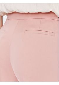 Pinko Spodnie materiałowe Pinto 100029 A0GH Różowy Flare Fit. Kolor: różowy. Materiał: materiał, syntetyk