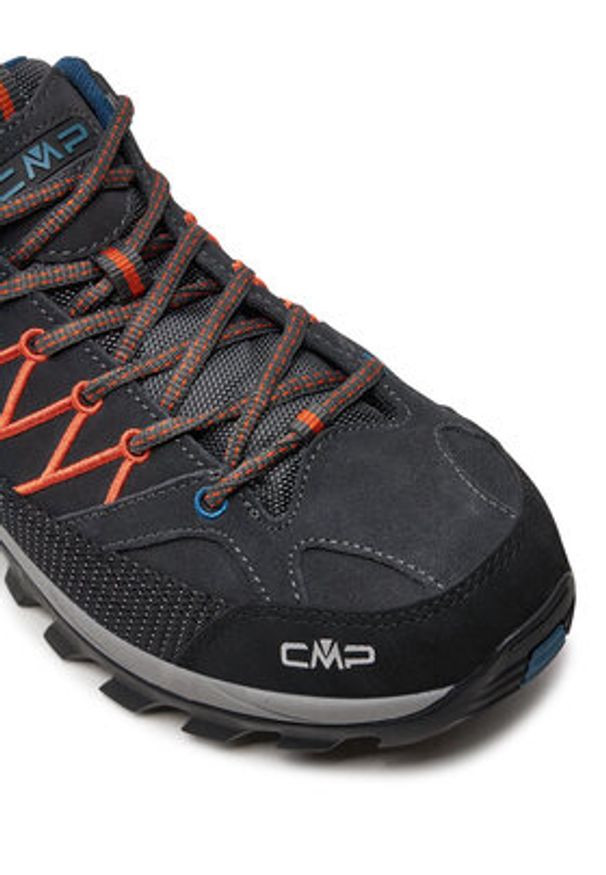 CMP Trekkingi Rigel Low Wp 3Q13247 Czarny. Kolor: czarny. Materiał: zamsz, skóra. Sport: turystyka piesza