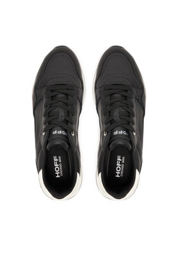 HOFF Sneakersy City Chicago Man 22502620 Czarny. Kolor: czarny. Materiał: zamsz, skóra