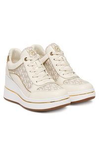 MICHAEL Michael Kors Sneakersy Emmy 43F5EMFS2L Beżowy. Kolor: beżowy. Materiał: skóra #5