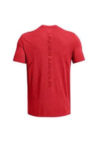 Koszulka sportowa męska Under Armour Vanish Seamless Grid Ss. Kolor: czerwony. Długość rękawa: krótki rękaw. Długość: krótkie