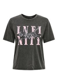 only - ONLY T-Shirt Lucy 15346786 Szary Regular Fit. Kolor: szary. Materiał: bawełna #3
