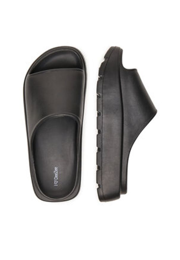 DeeZee Klapki MU-D8-EV0333 Czarny. Kolor: czarny. Materiał: syntetyk
