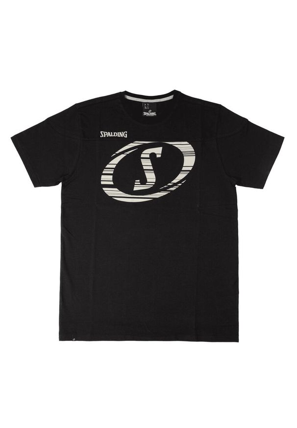 SPALDING - Koszulka dla dzieci Spalding Fast. Kolor: szary, wielokolorowy, czarny. Sport: fitness, koszykówka