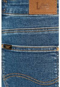 Lee jeansy Scarlett Clean Oregon damskie regular waist. Kolor: niebieski