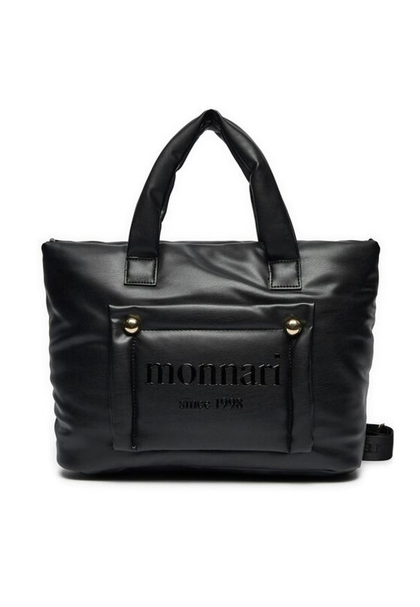 Monnari Torebka BAG5600 Czarny. Kolor: czarny. Materiał: skórzane