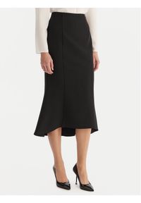 ACCESS FASHION Spódnica midi 54-6027-168 Czarny Regular Fit. Kolor: czarny. Materiał: syntetyk #1