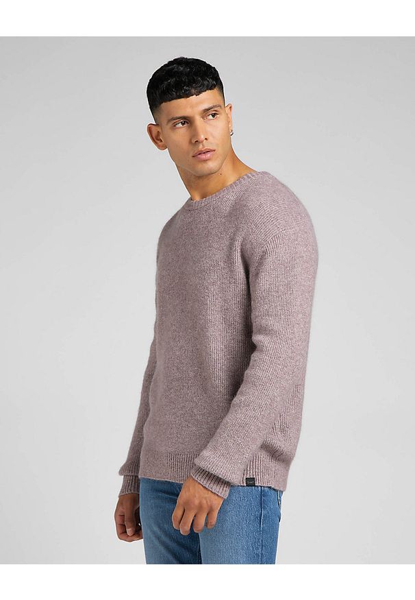 Lee - LEE MĘSKI SWETER LEE SEASONAL CREW PURPLE STORM L83ZDD70 112322657