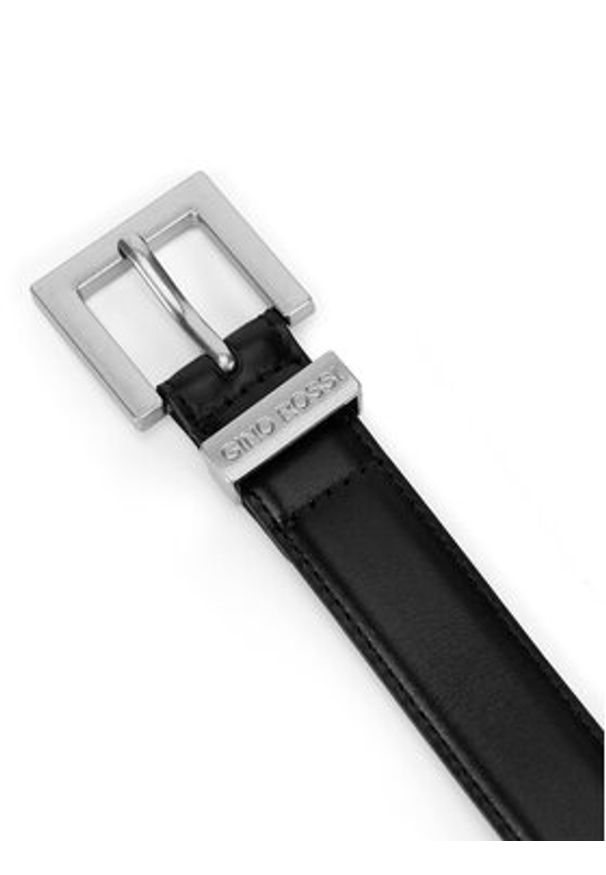 Gino Rossi Pasek Damski BLYL24004-2 SVL Czarny. Kolor: czarny. Materiał: skóra