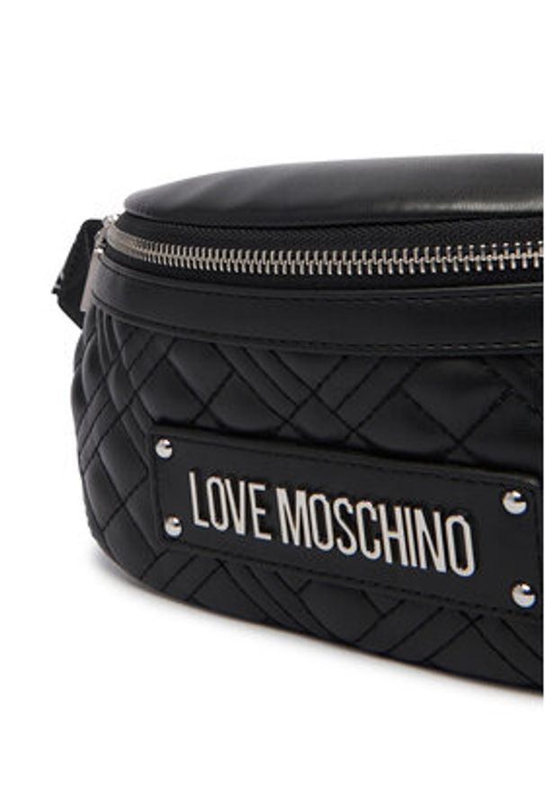 Love Moschino - LOVE MOSCHINO Nerka JC4003PP1OLA000B Czarny. Kolor: czarny. Materiał: skóra
