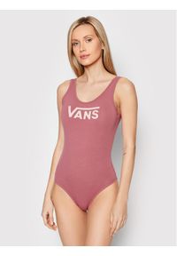 Vans Body Fly VN0A5ETPYRT1 Różowy Slim Fit. Kolor: różowy. Materiał: bawełna