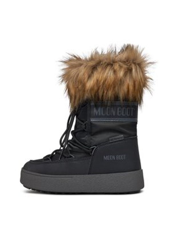 Moon Boot Śniegowce Ltrack Monaco Low Wp 24500600001 Czarny. Kolor: czarny. Materiał: syntetyk
