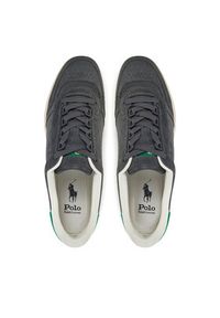 Polo Ralph Lauren Sneakersy 809960927004 Szary. Kolor: szary. Materiał: skóra, zamsz #4