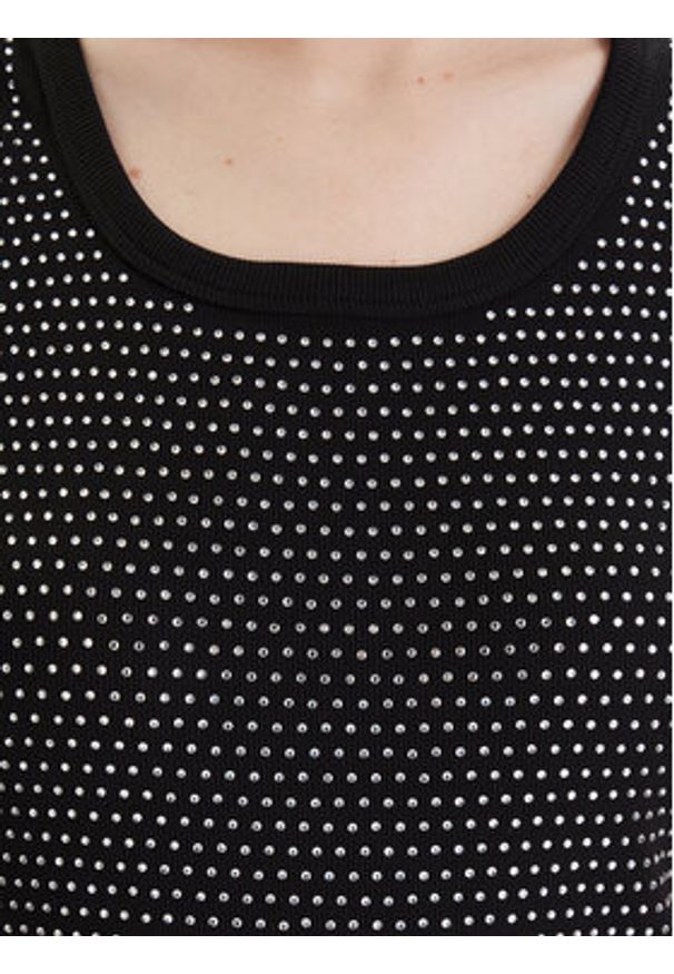 JOOP! Jeans Top Tunka 30046107 Czarny Slim Fit. Kolor: czarny. Materiał: bawełna