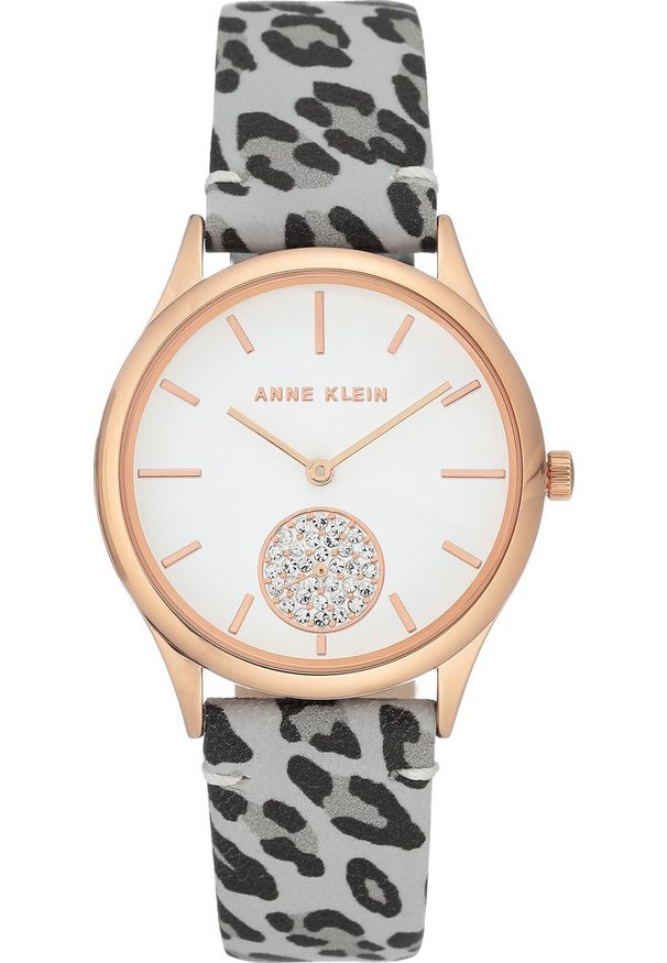 Zegarek Anne Klein Zegarek damski Anne Klein AK-3324GYLE szary. Kolor: szary