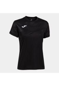 Koszulka do tenisa damska Joma Montreal. Kolor: czarny. Sport: tenis #1