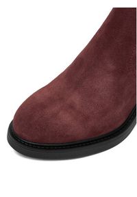 U.S. Polo Assn. Botki CEO-KATERI001W/ELE1 Bordowy. Kolor: czerwony. Materiał: zamsz, skóra #8