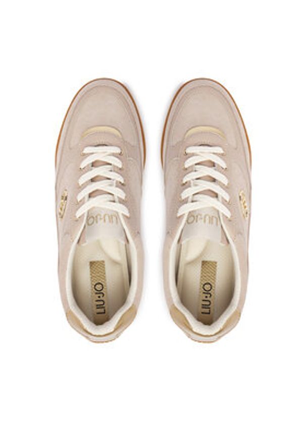 Liu Jo Sneakersy Lewis 01 BA6039 PX310 Różowy. Kolor: różowy. Materiał: skóra, zamsz