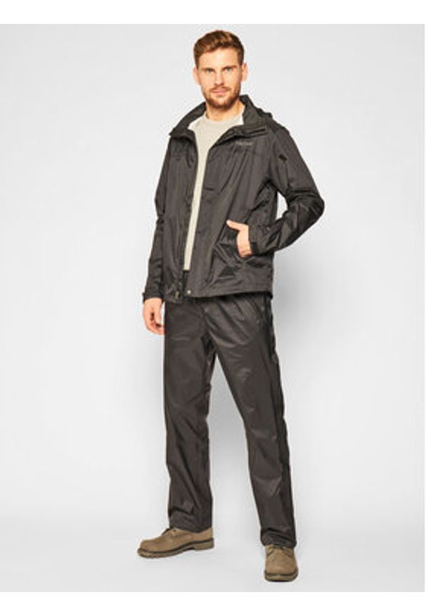 Marmot Kurtka przeciwdeszczowa PreCip Eco 41500 Czarny Regular Fit. Kolor: czarny. Materiał: syntetyk