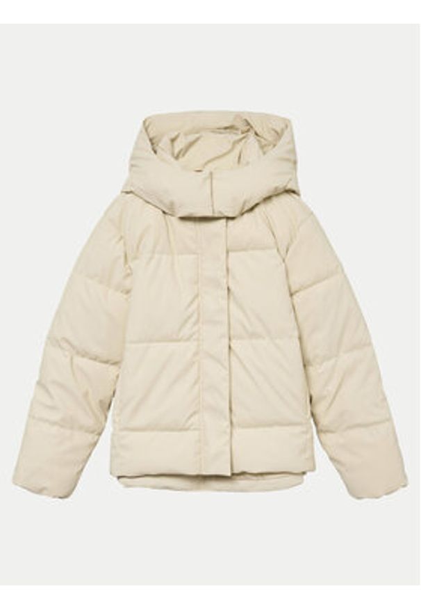 Vero Moda Kurtka zimowa Greta Kylie 10311315 Beżowy Regular Fit. Kolor: beżowy. Materiał: skóra. Sezon: zima