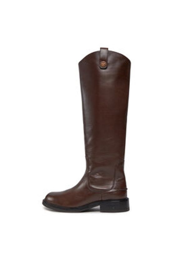 JOOP! Kozaki 4140007348 Brązowy. Kolor: brązowy. Materiał: skóra