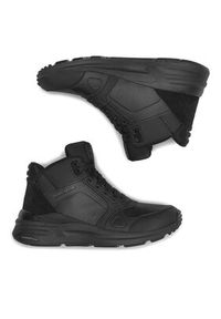 skechers - Skechers Sneakersy 149771 BBK Czarny. Kolor: czarny. Materiał: skóra
