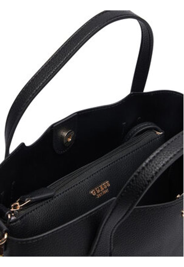 Guess Torebka HWBG97 35060 Czarny. Kolor: czarny. Materiał: skórzane