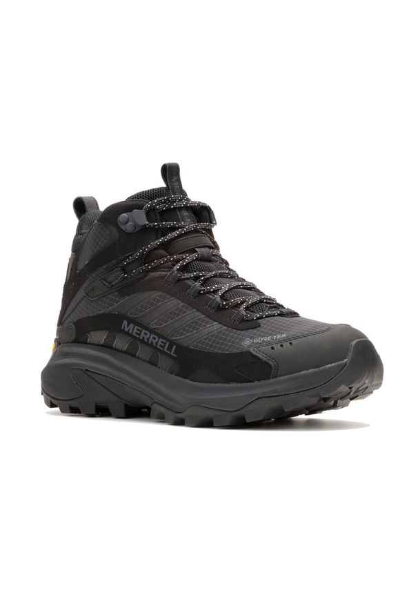 Buty turystyczne męskie Merrell Moab Speed 2 Mid Gtx. Kolor: czarny