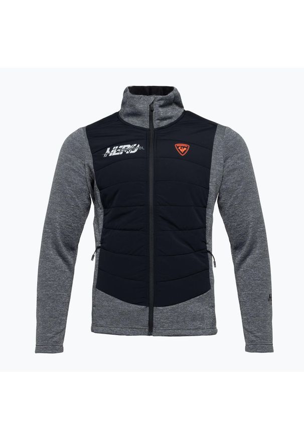 Bluza Rossignol męska New Hero Classique Hybrid Clim szara. Kolor: szary. Sport: turystyka piesza