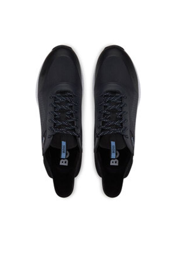 BOSS Sneakersy TTNM EVO 50536488 Granatowy. Kolor: niebieski. Materiał: materiał