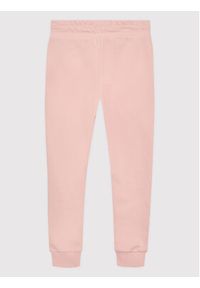 DKNY Spodnie dresowe D34A70 S Różowy Regular Fit. Kolor: różowy. Materiał: bawełna #3