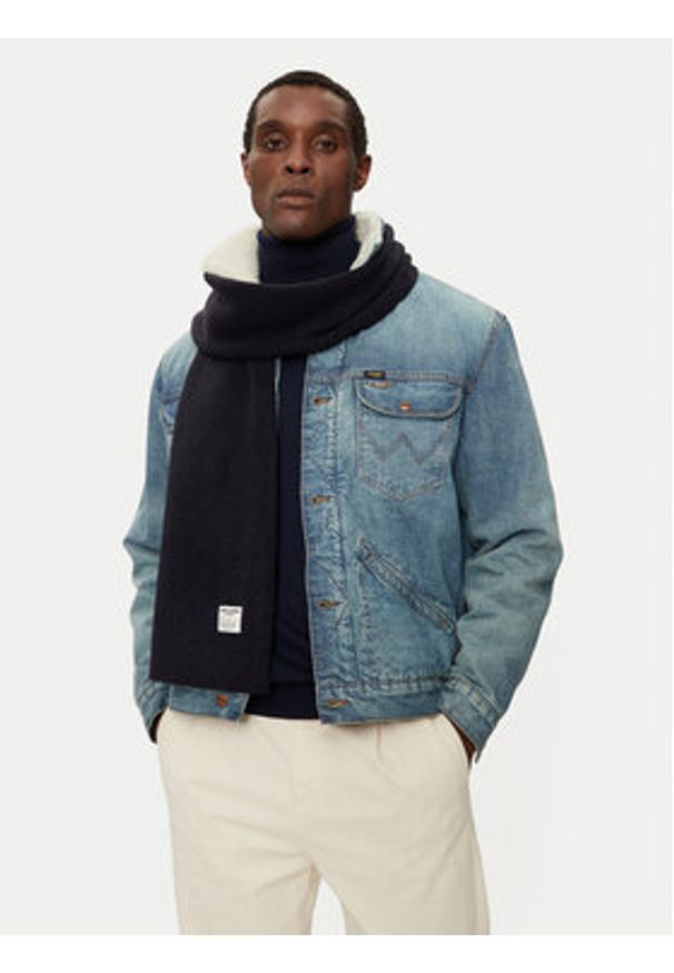Pepe Jeans Szalik PM060138 Granatowy. Kolor: niebieski. Materiał: akryl