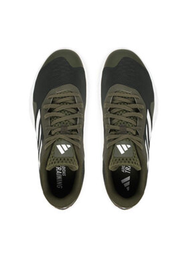 Adidas - adidas Buty na siłownię Amplimove VERSATILE Trainer JS3180 Khaki. Kolor: brązowy. Materiał: materiał. Sport: fitness