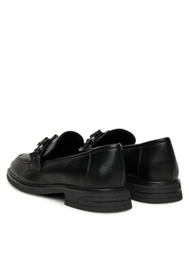 Jenny - JENNY Loafersy WFA3869-1 Czarny. Kolor: czarny. Materiał: materiał, syntetyk