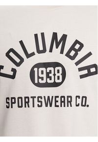 columbia - Columbia T-Shirt CSC Basic Logo™ Short Sleeve Brązowy Regular Fit. Kolor: brązowy. Materiał: bawełna