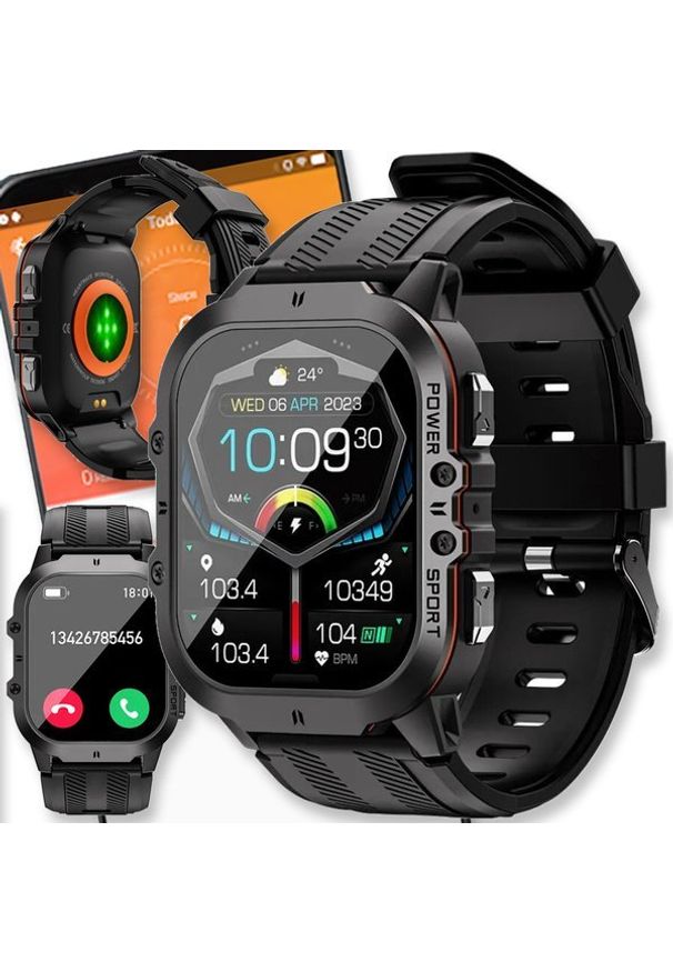 Smartwatch Active Band SMARTWATCH ZEGAREK SMARTBAND MENU POLSKIE DAMSKI MĘSKI SMART WATCH PL SPORT C26. Rodzaj zegarka: smartwatch. Styl: sportowy