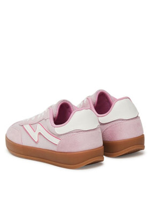 DeeZee Sneakersy AM25218 Różowy. Kolor: różowy. Materiał: materiał