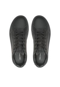 Trussardi Jeans - Trussardi Sneakersy 79A00849 Czarny. Kolor: czarny. Materiał: skóra #3