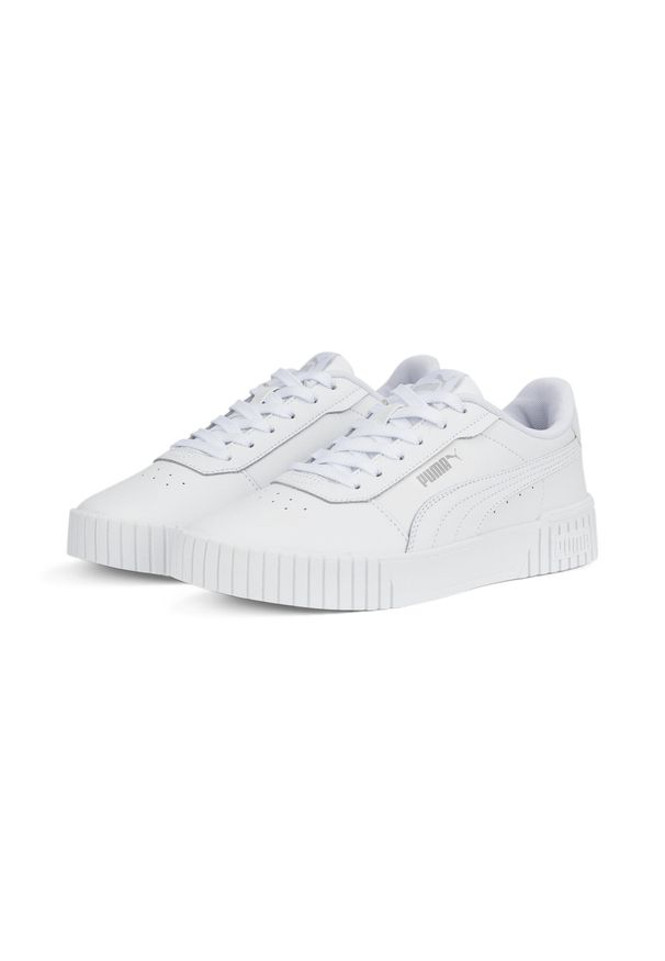 Buty do chodzenia damskie Puma CARINA 2.0. Kolor: biały, wielokolorowy, szary. Sport: turystyka piesza