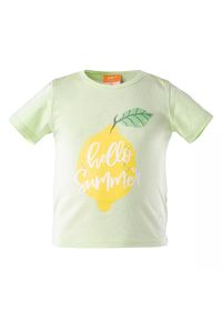 BEJO - TShirt Dziecięca Cytrynowa Hello Summer. Kolor: zielony #1