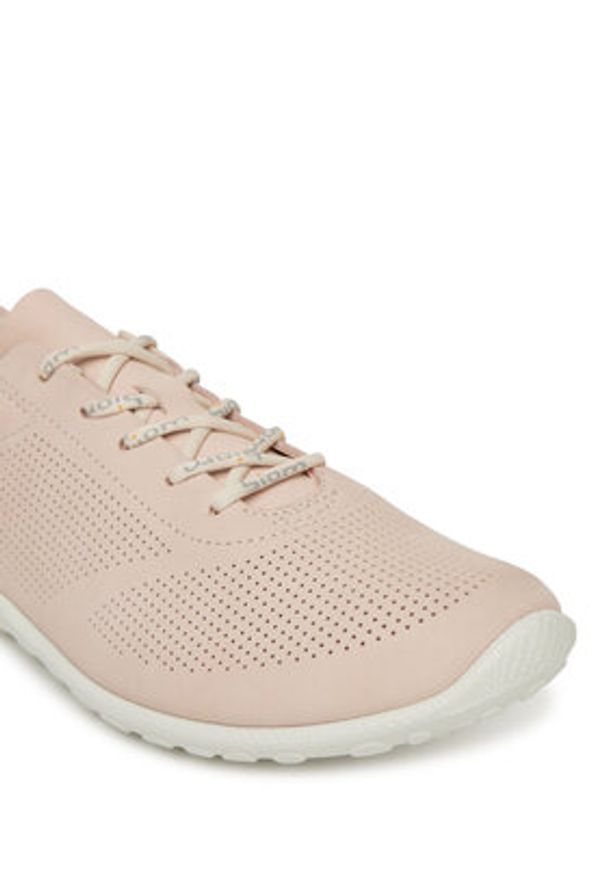 ecco - ECCO Sneakersy Biom Lite 80240302118 Różowy. Kolor: różowy. Materiał: skóra, nubuk