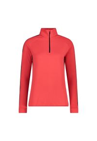 Golf damska turystyczne CMP 34L4286. Typ kołnierza: golf. Kolor: czerwony. Styl: sportowy. Sport: golf #1