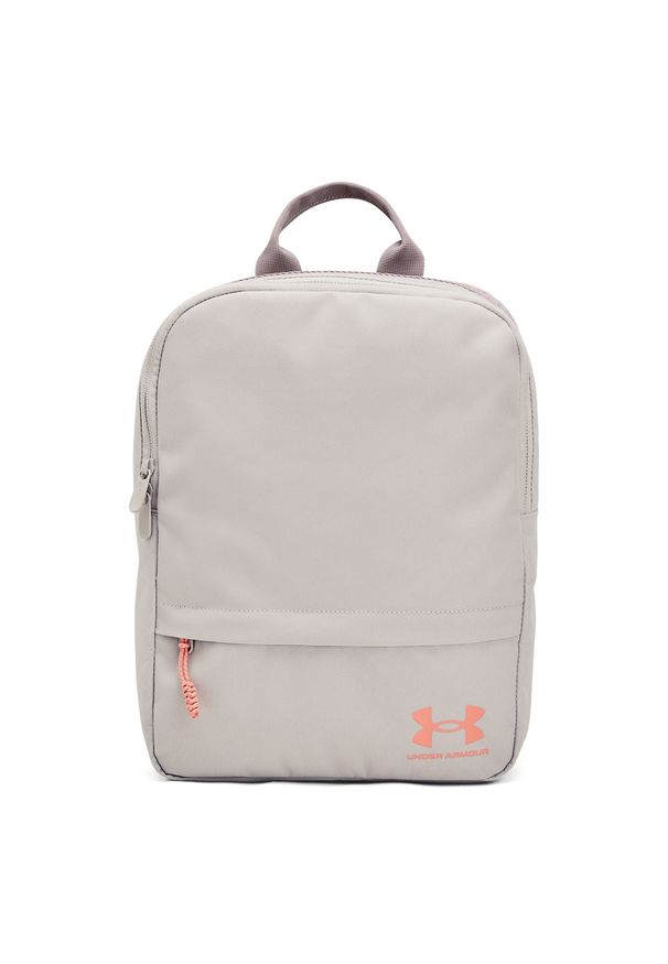 Plecak miejski uniseks Under Armour UA Loudon Backpack Sm - beżowy. Kolor: beżowy. Materiał: poliester, żakard. Wzór: paski