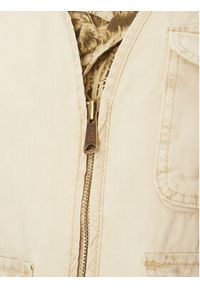 Alpha Industries Kamizelka Canvas Acid Vest 156140 Biały Loose Fit. Kolor: biały. Materiał: bawełna #2