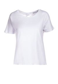 Born2be - Biały T-shirt Aclurgh. Kolor: biały. Materiał: dzianina. Długość rękawa: krótki rękaw. Długość: krótkie #3