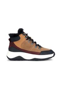 Geox sneakersy D OLIVIERA + GRIP C kolor brązowy D36VNC 02232 CS69B. Zapięcie: sznurówki. Kolor: brązowy. Styl: klasyczny #1