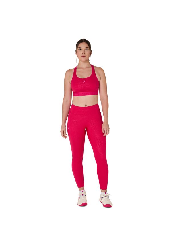 Damskie legginsy Asics 45876. Kolor: różowy. Materiał: materiał. Sport: tenis