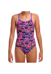 Strój kąpielowy jednoczęściowy FUNKITA Mushi Sushi - dziewczęcy. Kolor: fioletowy #1