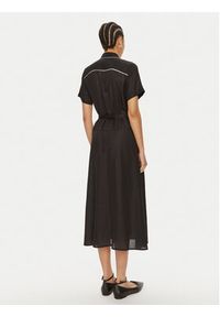 Pinko Sukienka koszulowa Encanto 103745 A1XM Czarny Regular Fit. Kolor: czarny. Materiał: bawełna. Typ sukienki: koszulowe #3